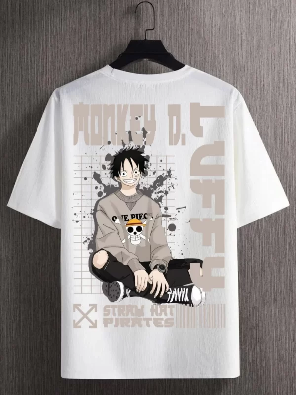 Camiseta Monkey D. Luffy - 0ne Piece Unico Diseño - Stray Hat Pirates - Image 2