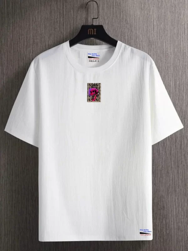 Camiseta Oversize "1NSANE Skull" – Diseño Unico Urbano | Streetwear Unisex