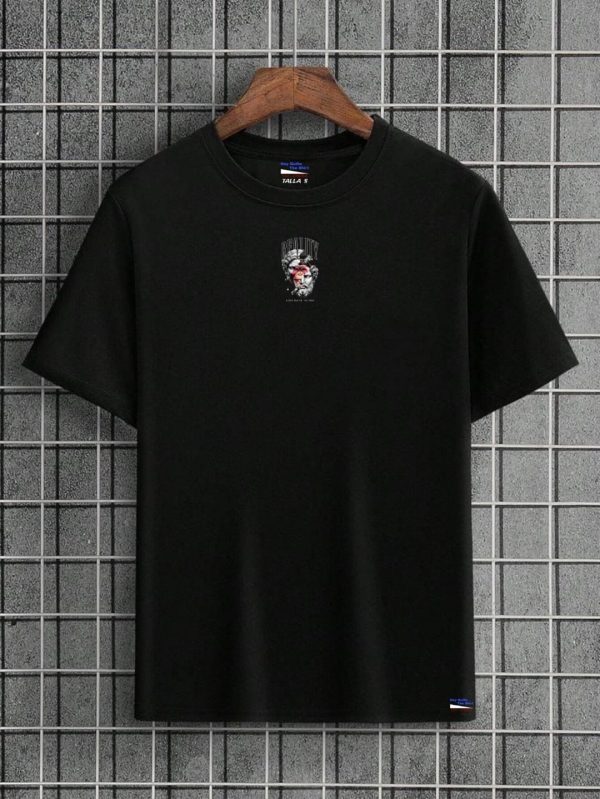 Camiseta Reality – Diseño Impactante de Rostro y Máscara | M0da Urbana